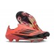 WMNS Adidas F50 Firm Ground Red Black Football Shoes