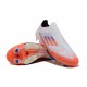 Unisex Adidas F50 Firm Ground Shoelace White Orange Football Shoes