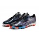 Mizuno Alpha Turf Men Black Blue Football Shoes