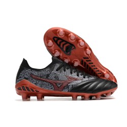 Mizuno Morelia Neo III Firm Ground Men Brown Black Football Shoes