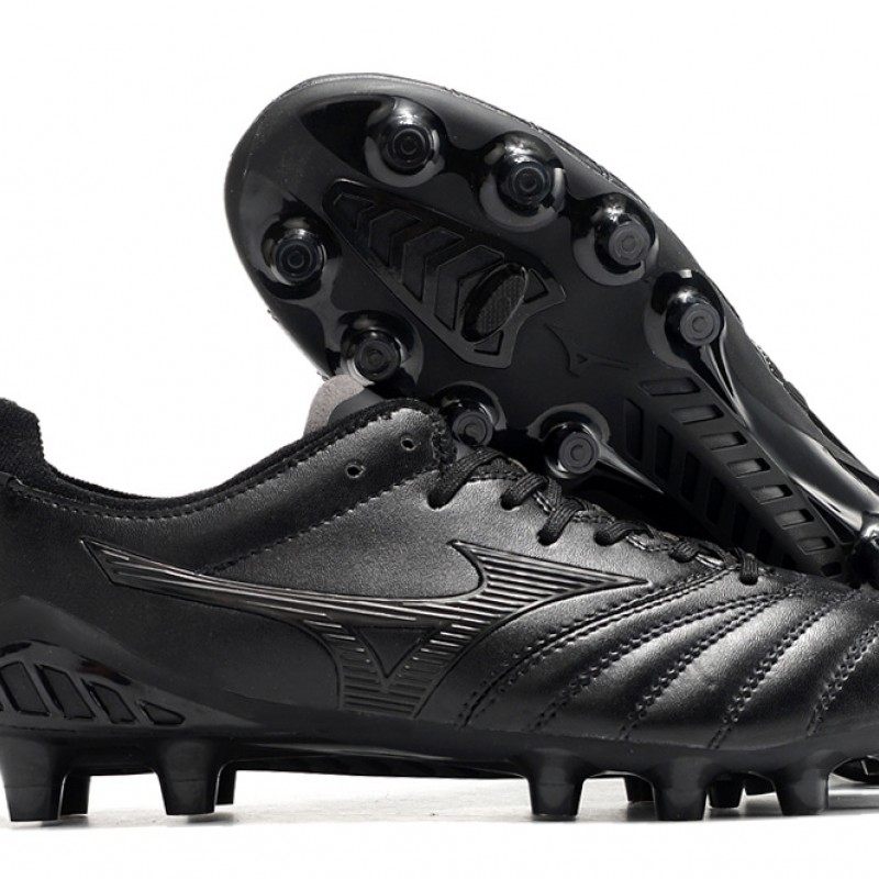 Mizuno Morelia Neo III Pro Firm Ground Men Black Football Shoes