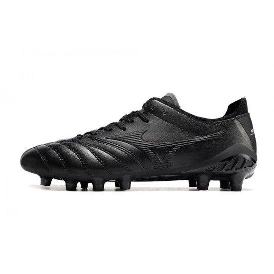 Mizuno Morelia Neo III Pro Firm Ground Men Black Football Shoes