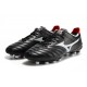 Mizuno Morelia Neo III Pro Firm Ground Men Black White Football Shoes