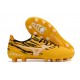 Mizuno Morelia Neo III Pro Firm Ground Men Black Yellow Football Shoes