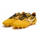 Mizuno Morelia Neo III Pro Firm Ground Men Black Yellow Football Shoes