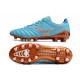 Mizuno Morelia Neo III Pro Firm Ground Men Blue Brown Football Shoes