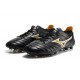 Mizuno Morelia Neo III Pro Firm Ground Men Yellow Black Football Shoes