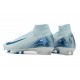 Nike Air Zoom Mercurial Superfly 10 Elite Firm Ground Men Blue Football Shoes