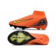 Nike Air Zoom Mercurial Superfly 10 Elite Firm Ground Men Orange and Yellow Football Shoes