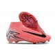 Nike Air Zoom Mercurial Superfly 10 Elite Firm Ground Men Pink and Black Football Shoes