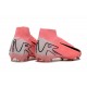 Nike Air Zoom Mercurial Superfly 10 Elite Firm Ground Men Pink and Black Football Shoes