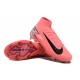 Nike Air Zoom Mercurial Superfly 10 Elite Firm Ground Men Pink and Black Football Shoes