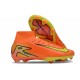 Nike Air Zoom Mercurial Superfly 10 Elite Firm Ground Men Yellow and Orange Football Shoes