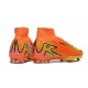 Nike Air Zoom Mercurial Superfly 10 Elite Firm Ground Men Yellow and Orange Football Shoes