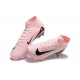 Nike Air Zoom Mercurial Superfly 10 Elite Firm Ground Men Pink Black Football Shoes