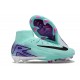 Nike Air Zoom Mercurial Superfly 10 Elite Firm Ground Men Purply and Black Football Shoes