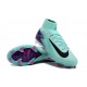 Nike Air Zoom Mercurial Superfly 10 Elite Firm Ground Men Purply and Black Football Shoes