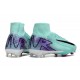 Nike Air Zoom Mercurial Superfly 10 Elite Firm Ground Men Purply and Black Football Shoes