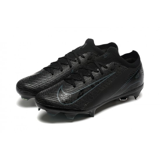 Nike Air Zoom Mercurial Vapor 16 Elite Firm Ground Men Black Football Shoes