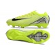 Nike Air Zoom Mercurial Vapor 16 Elite Firm Ground Men Neongreen and Black Football Shoes