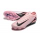 Nike Air Zoom Mercurial Vapor 16 Elite Firm Ground Men Pink and Black Football Shoes