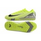 Nike Air Zoom Mercurial Vapor 16 Elite Turf Men Chartreuse Grey Football Shoes