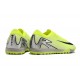 Nike Air Zoom Mercurial Vapor 16 Elite Turf Men Chartreuse Grey Football Shoes