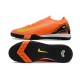 Nike Air Zoom Mercurial Vapor 16 Elite Turf Orange Black Football Shoes