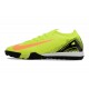 Nike Air Zoom Mercurial Vapor 16 Elite Turf Men Orange and Chartreuse Football Shoes