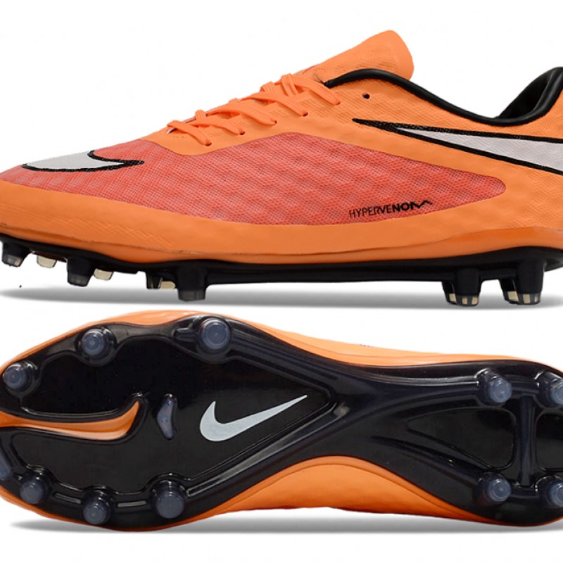 Nike Hypervenom Phantom I Firm Ground Men Orange Black Football Shoes