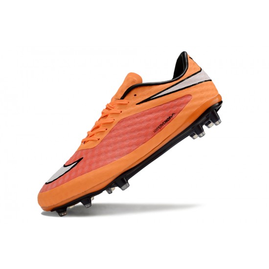 Nike Hypervenom Phantom I Firm Ground Men Orange Black Football Shoes