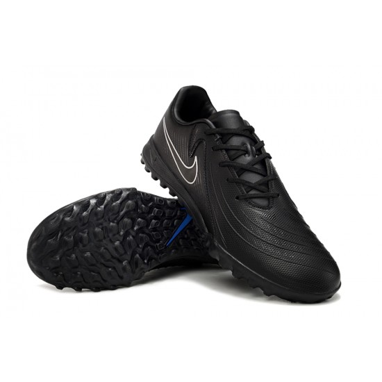 Nike Phantom GX II ACAD LV8 Turf Men Black White Football Shoes