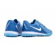 Nike Phantom GX II ACAD LV8 Turf Men Blue White Football Shoes