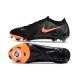 Nike Phantom Luna Elite Firm Ground Men Black and Orange Football Shoes