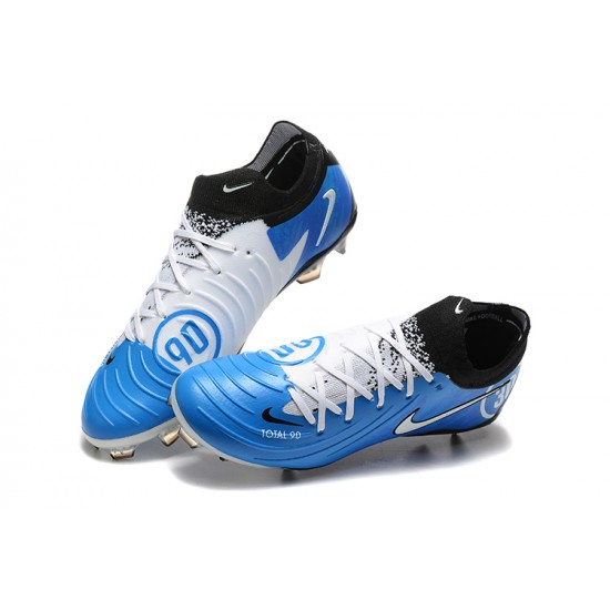 Nike Phantom Luna Elite Firm Ground Men Blue Black Football Shoes