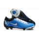 Nike Phantom Luna Elite Firm Ground Men Blue Black Football Shoes