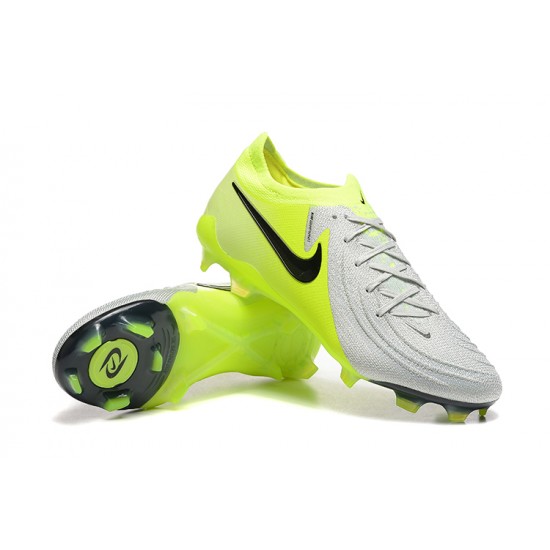 Nike Phantom Luna Elite Firm Ground Men Chartreuse Black Football Shoes