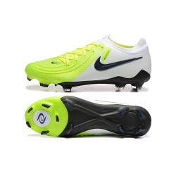 Nike Phantom Luna Elite Firm Ground Men Chartreuse and Black Football Shoes