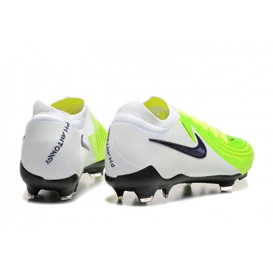 Nike Phantom Luna Elite Firm Ground Men Chartreuse and Black Football Shoes