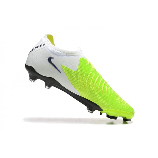 Nike Phantom Luna Elite Firm Ground Men Chartreuse and Black Football Shoes