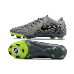 Nike Phantom Luna Elite Firm Ground Men Grey Black Football Shoes