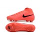 Nike Phantom Luna Elite Firm Ground High top Red Black Football Shoes