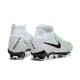 Nike Phantom Luna Elite Firm Ground High top Men White Black Football Shoes