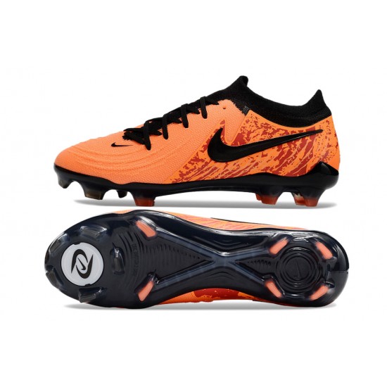 Nike Phantom Luna Elite Firm Ground Men Orange Black Football Shoes