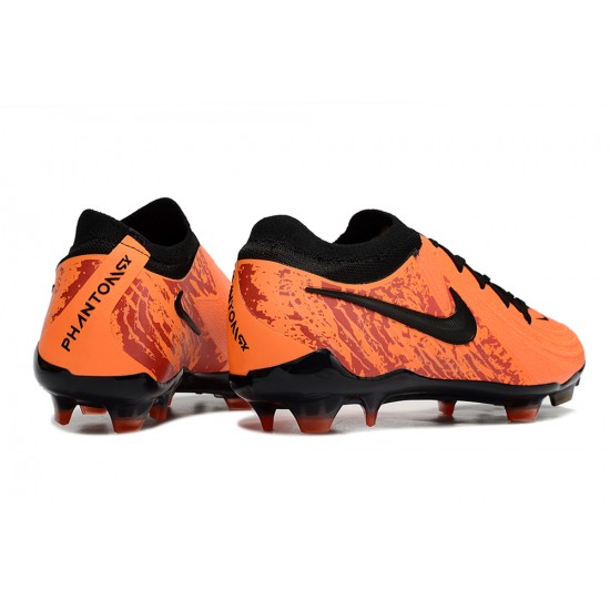 Nike Phantom Luna Elite Firm Ground Men Orange Black Football Shoes