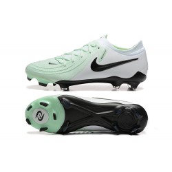 Nike Phantom Luna Elite Firm Ground Men White Black Football Shoes