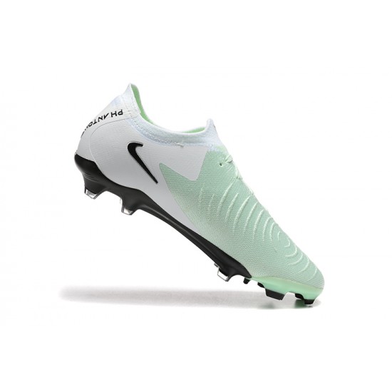 Nike Phantom Luna Elite Firm Ground Men White Black Football Shoes