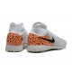 Nike Phantom Luna Elite Turf High top Men White Orange Football Shoes