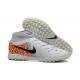 Nike Phantom Luna Elite Turf High top Men White Orange Football Shoes