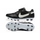 Nike The Premier III Firm Ground Men Black and White Football Shoes